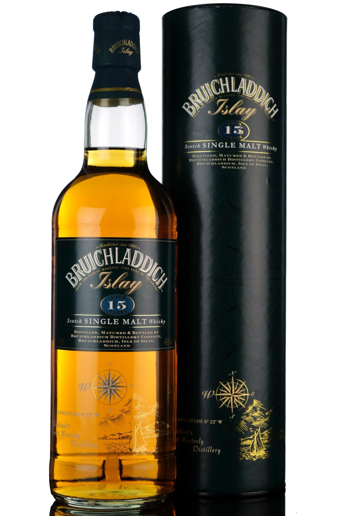 Bruichladdich 15 Year Old