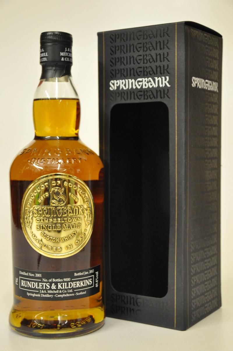 Springbank 2001-2012 - Rundlets & Kilderkins