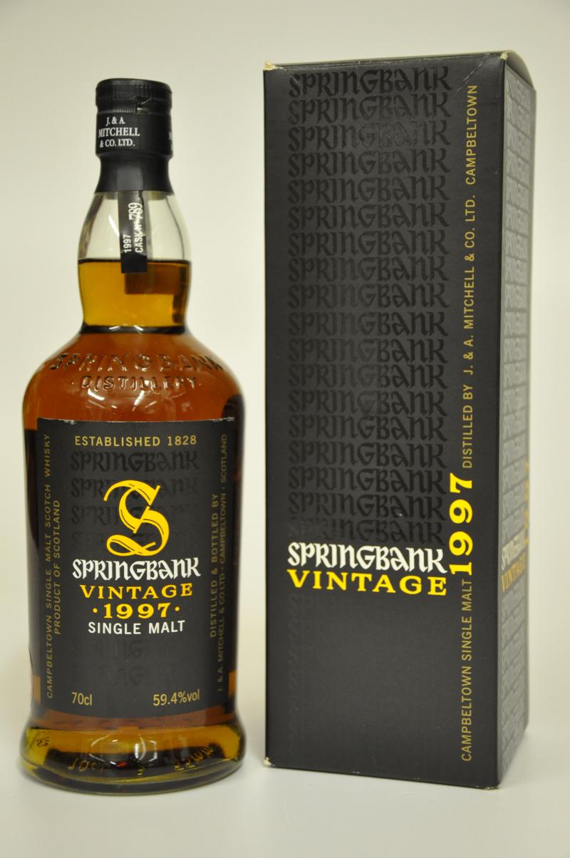 Springbank 1997-2008 - Exclusively For Oddbins - Single Cask 789