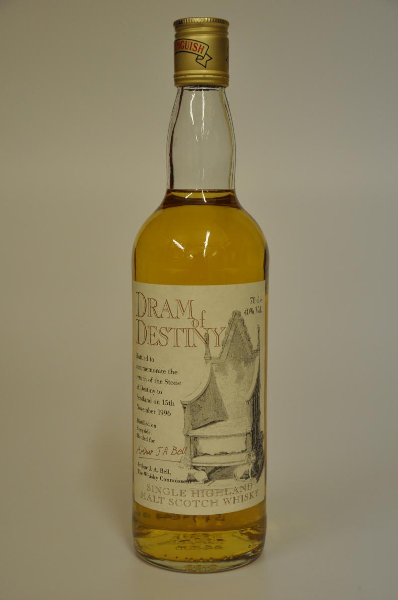 Dram Of Destiny - The Whisky Connoisseur - Limited Edition - 1996 Release