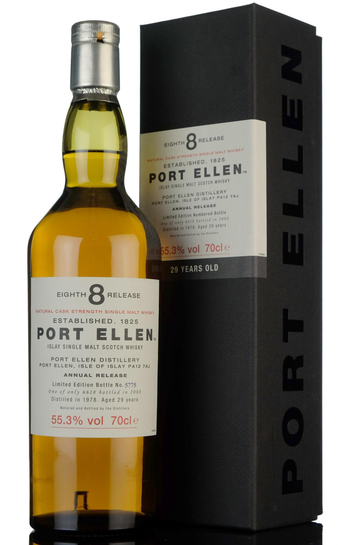 Port Ellen 1978-2008 - 29 Year Old - 8th Release