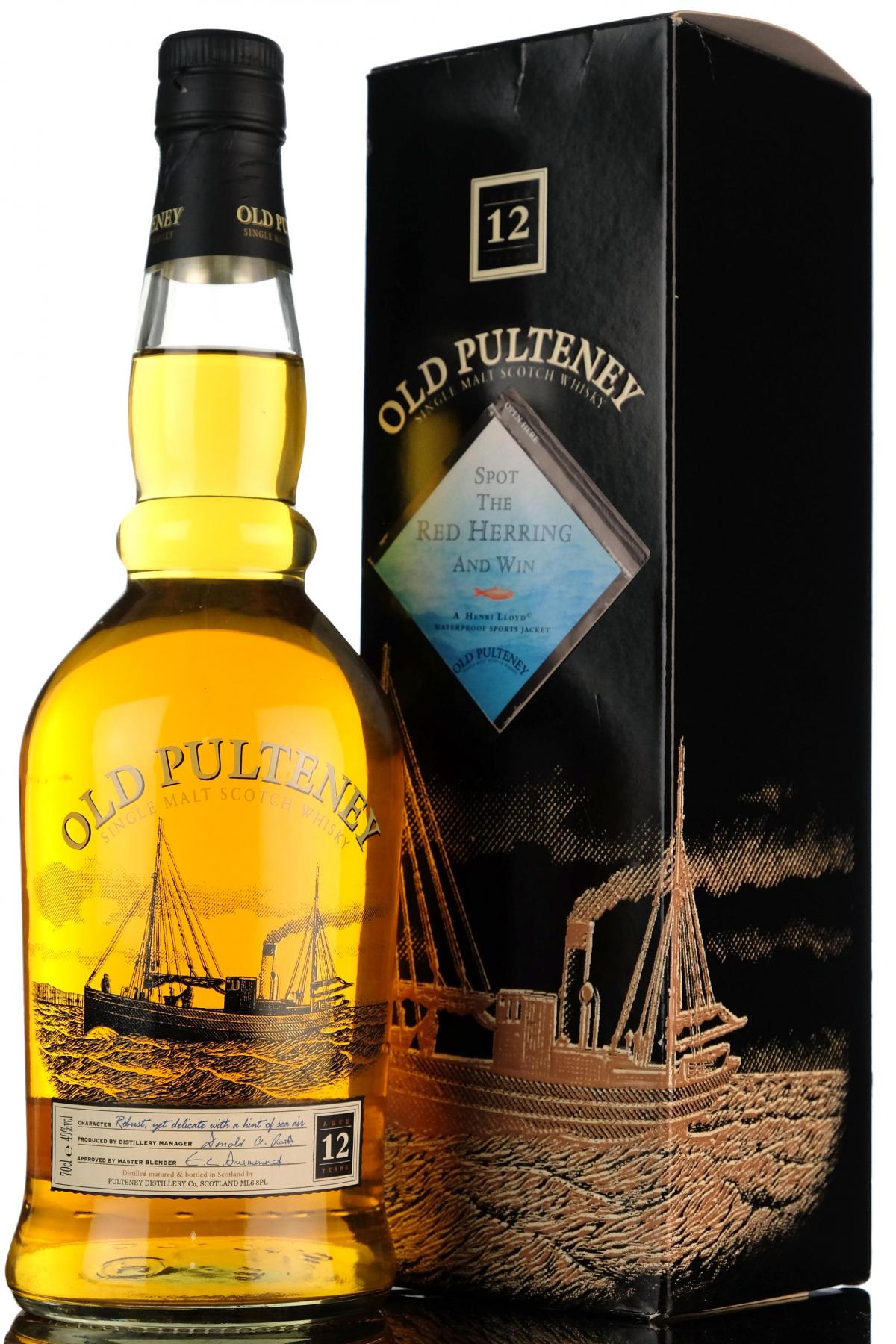 Old Pulteney 12 Year Old - Circa 2000