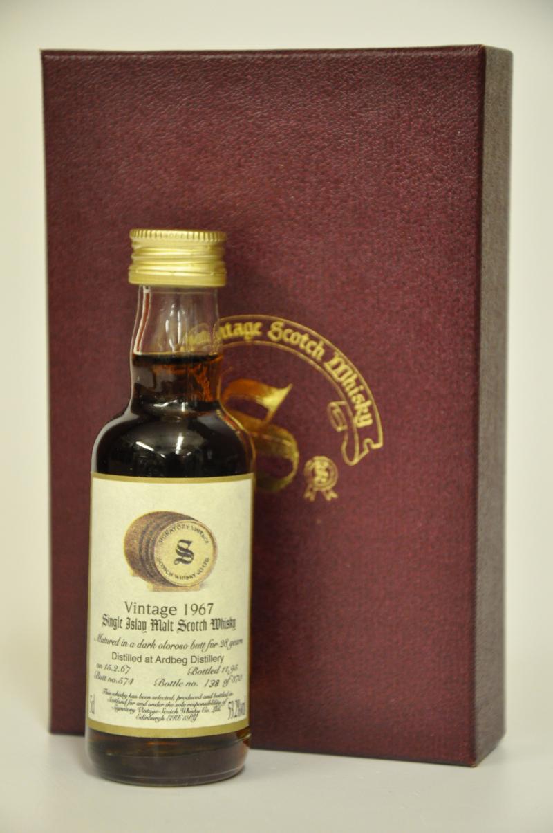 Ardbeg 1967-1995 - 28 Year Old - Signatory Vintage - Cask 574 - Miniature