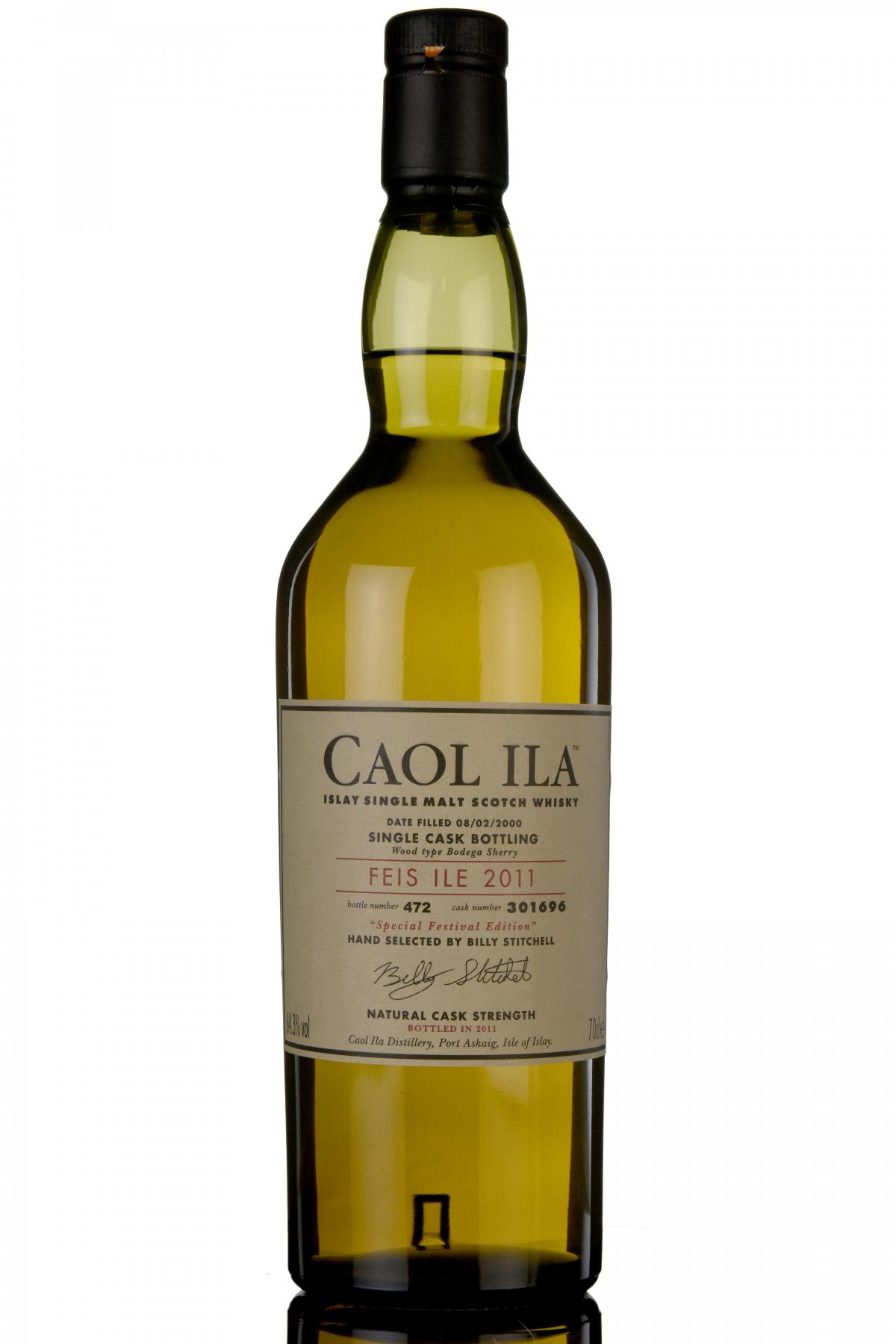Caol Ila 2000 - Festival 2011 - Single Cask 301696