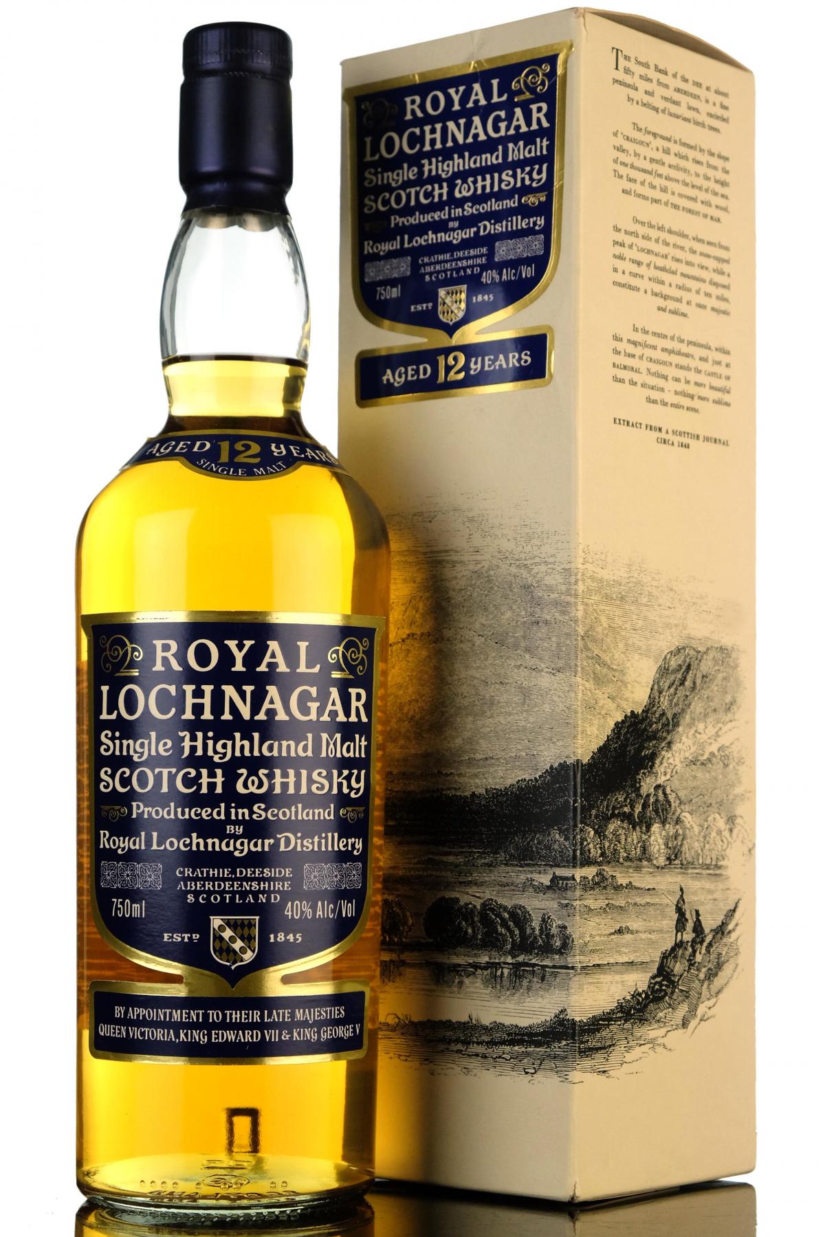 Royal Lochnagar 12 Year Old
