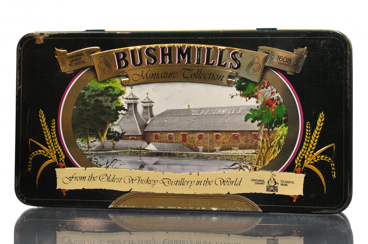 Bushmills Irish Whiskey Miniature Set