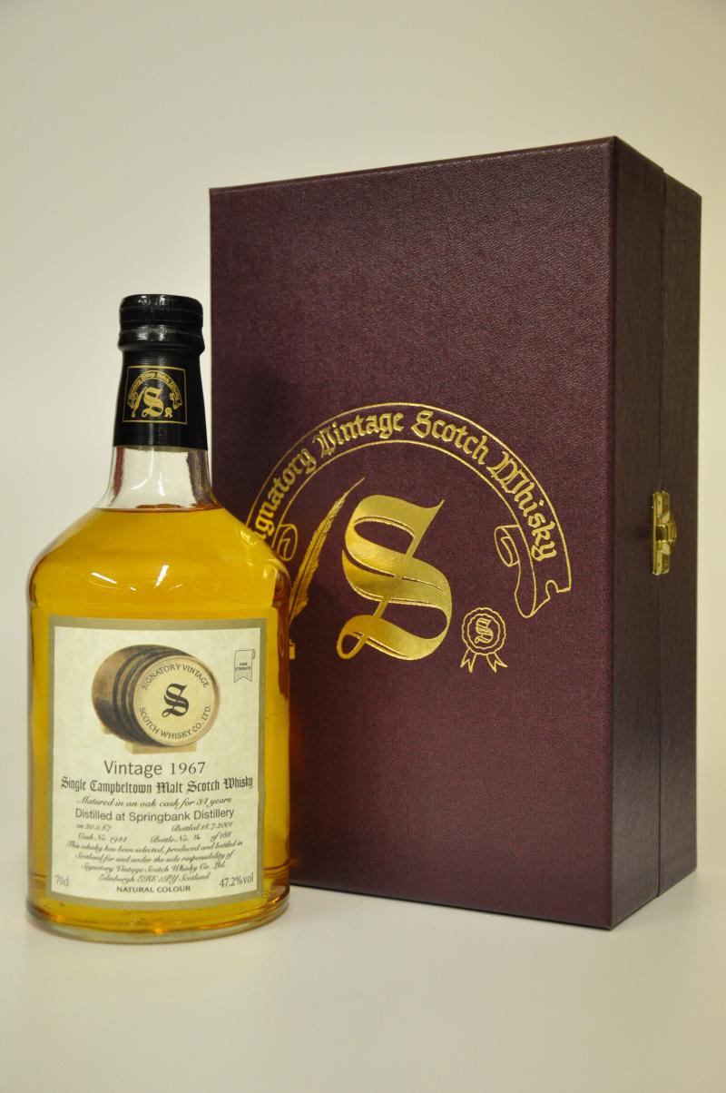 Springbank 1967-2001 - 34 Year Old - Signatory Vintage - Single Cask 1944