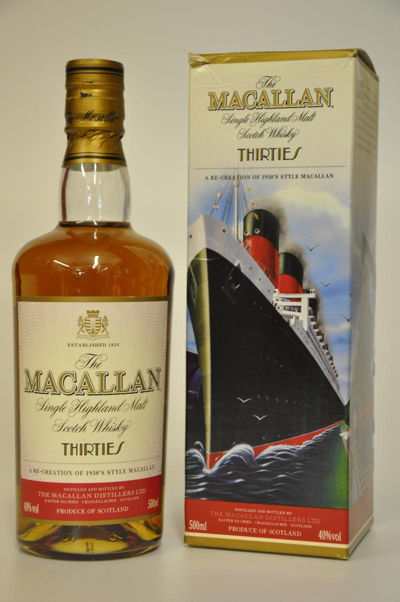 Macallan Travel Series Thirties