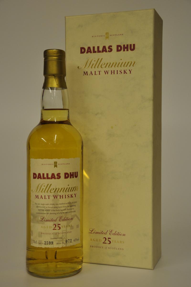 Dallas Dhu 1974 - 25 Year Old - Millennium - Single Cask 2599