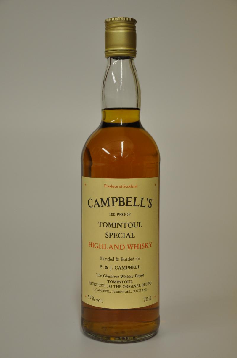 Tomintoul Special - 100 Proof
