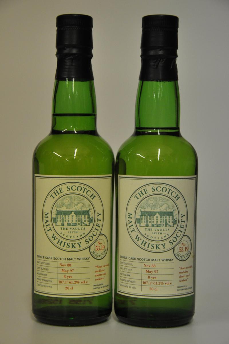 Caol Ila 1988 - 53.19 Scotch Malt Whisky Society Bottling
