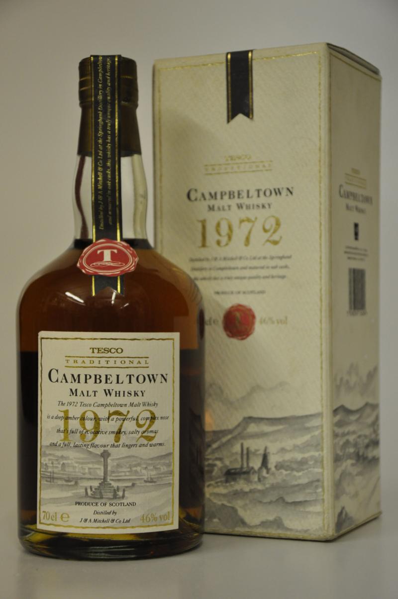 Campbeltown 1972 Springbank - Exclusive For Tescos