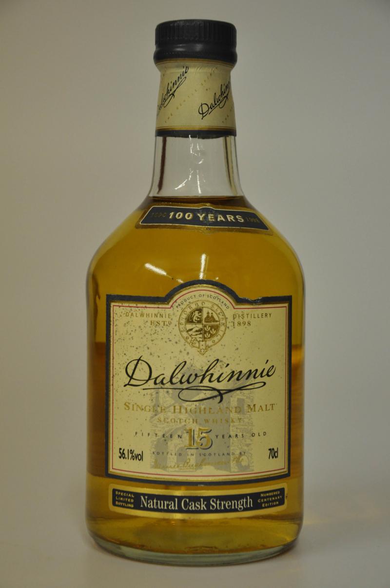 Dalwhinnie 15 Year Old - Centenary 1898-1998 - Cask Strength