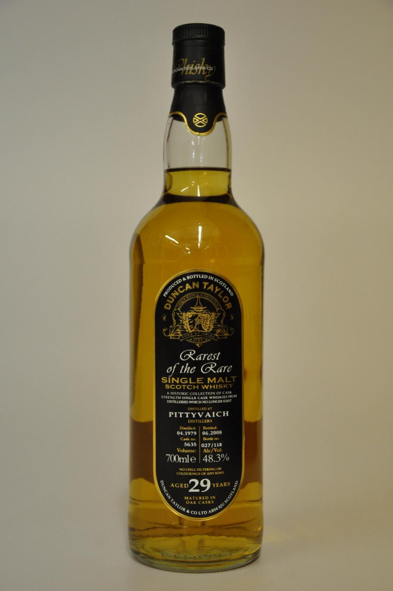 Pittyvaich 1979-2008 - 29 Year Old - Duncan Taylor - Rarest Of The Rare
