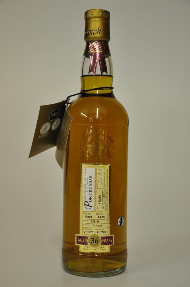 Port Dundas 1973-2009 - 36 Year Old - Duncan Taylor  - Rare Auld