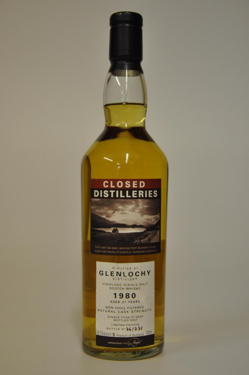 Glenlochy 1980 - 27 Year Old - Part Des Anges Closed Distilleries