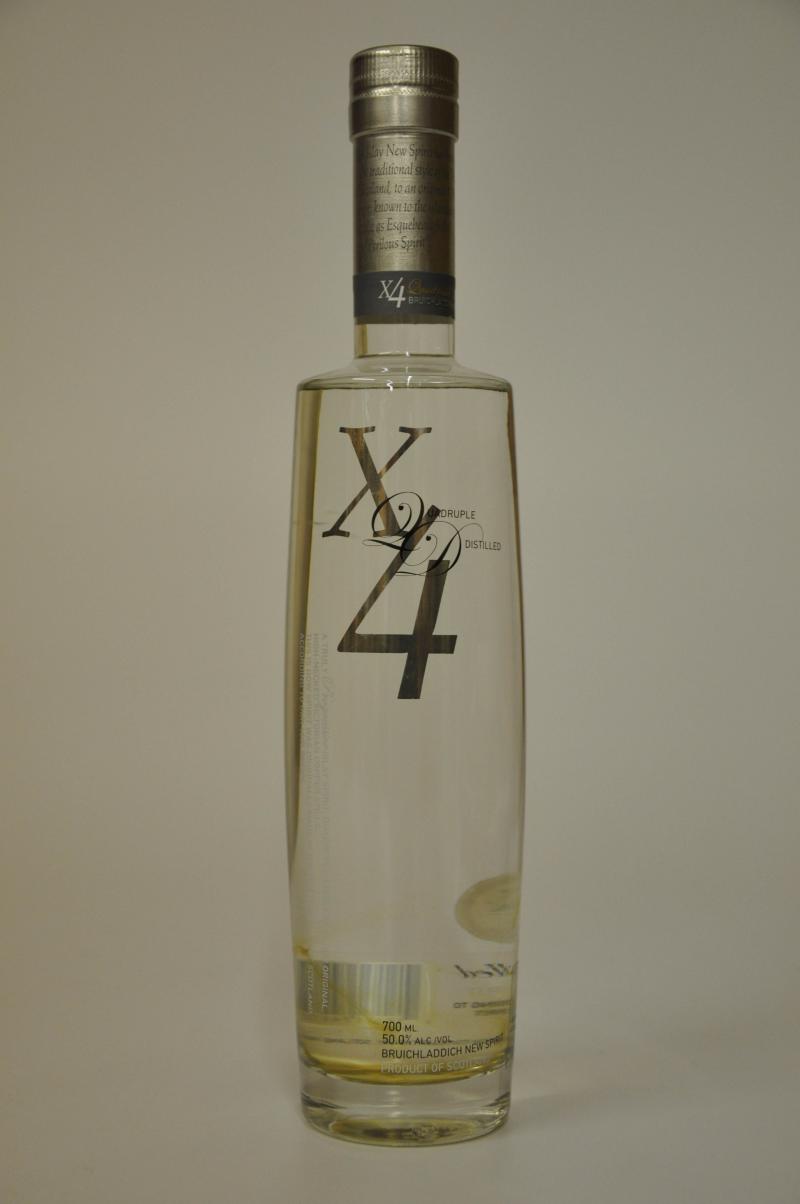 Bruichladdich X4 - Quadruple Distilled Spirit - 2008 Release
