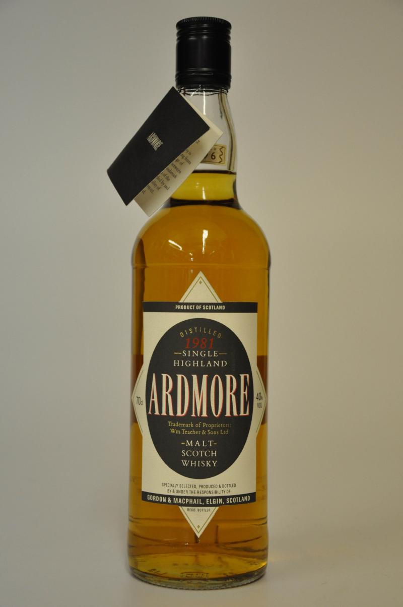 Ardmore 1981 - Gordon & MacPhail Bottling