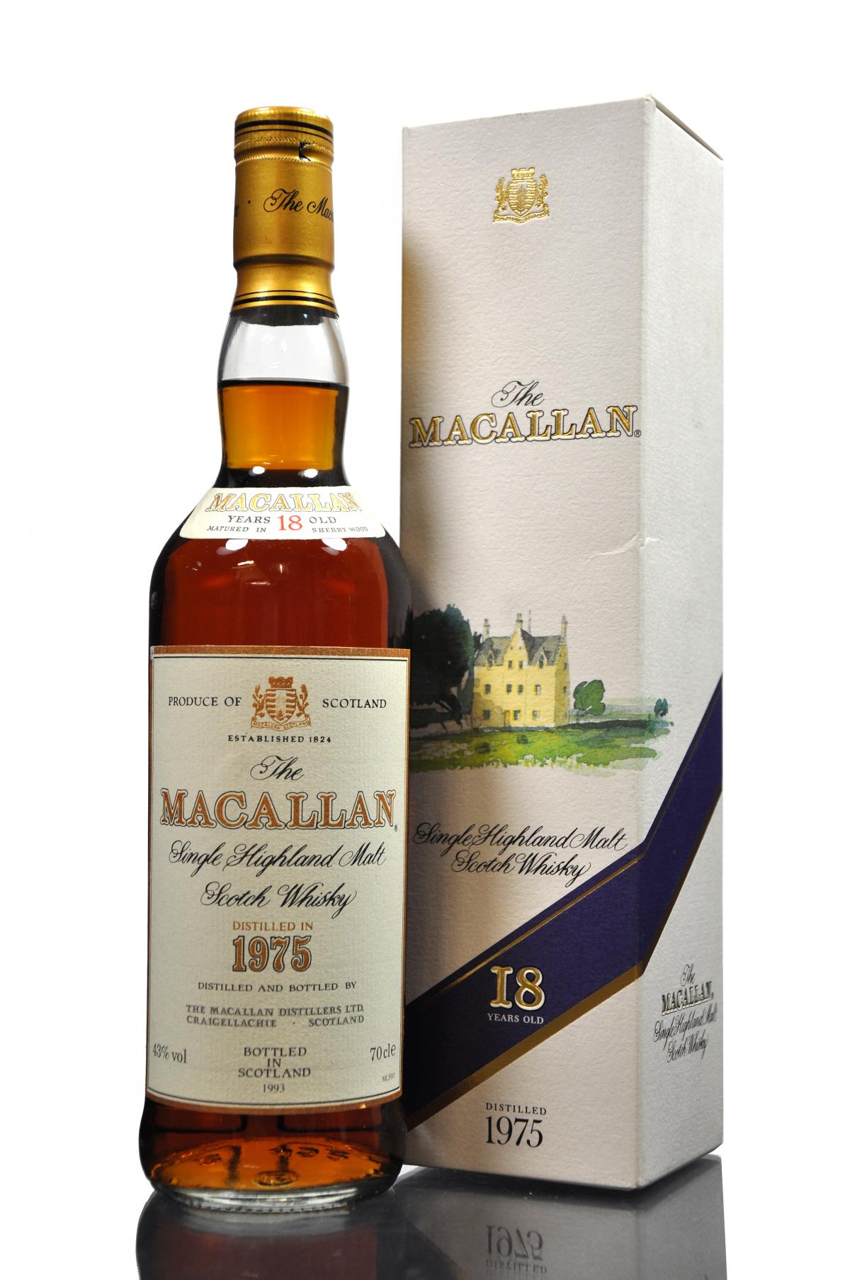 Macallan 1975-1993 - 18 Year Old