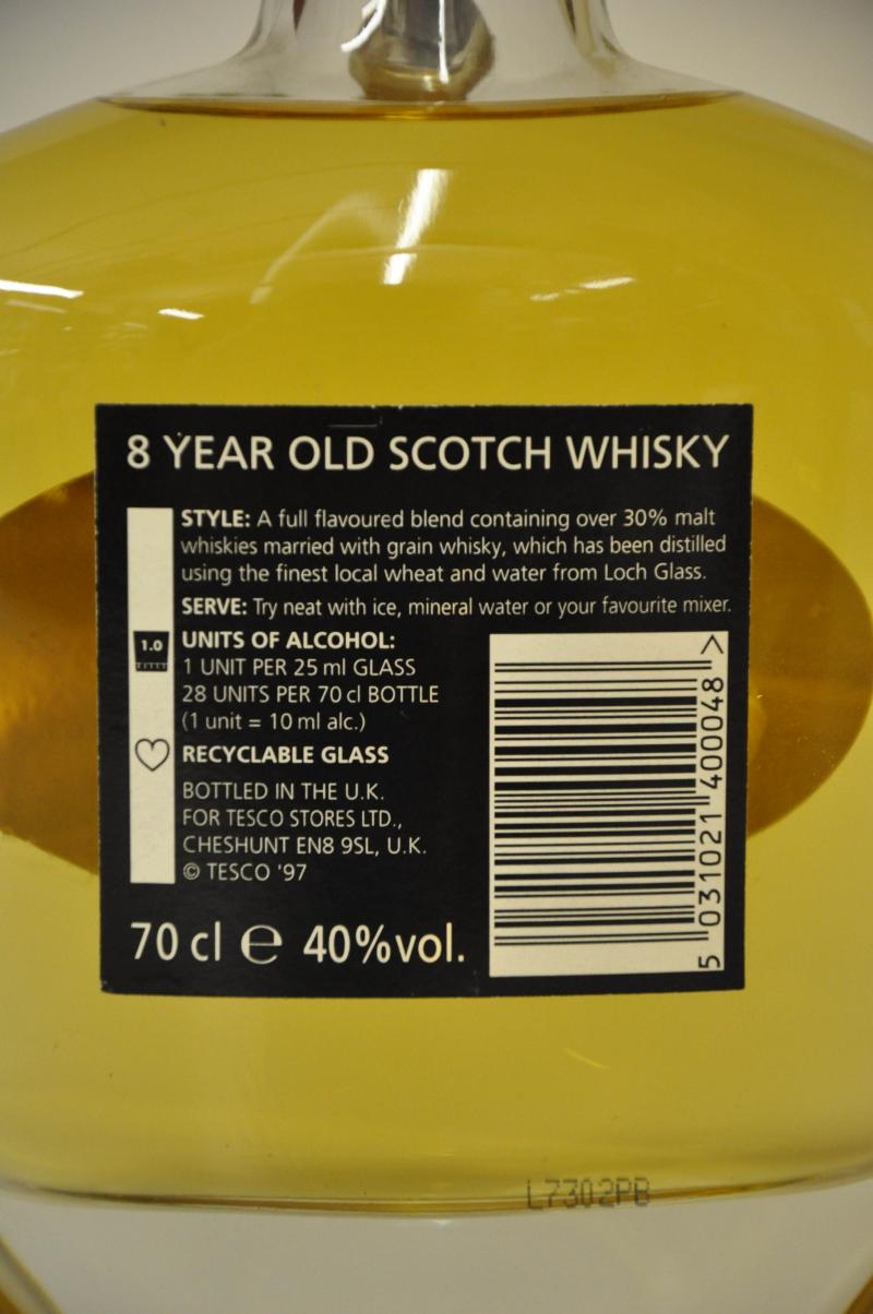 Tesco 8 Year Old Scotch Whisky