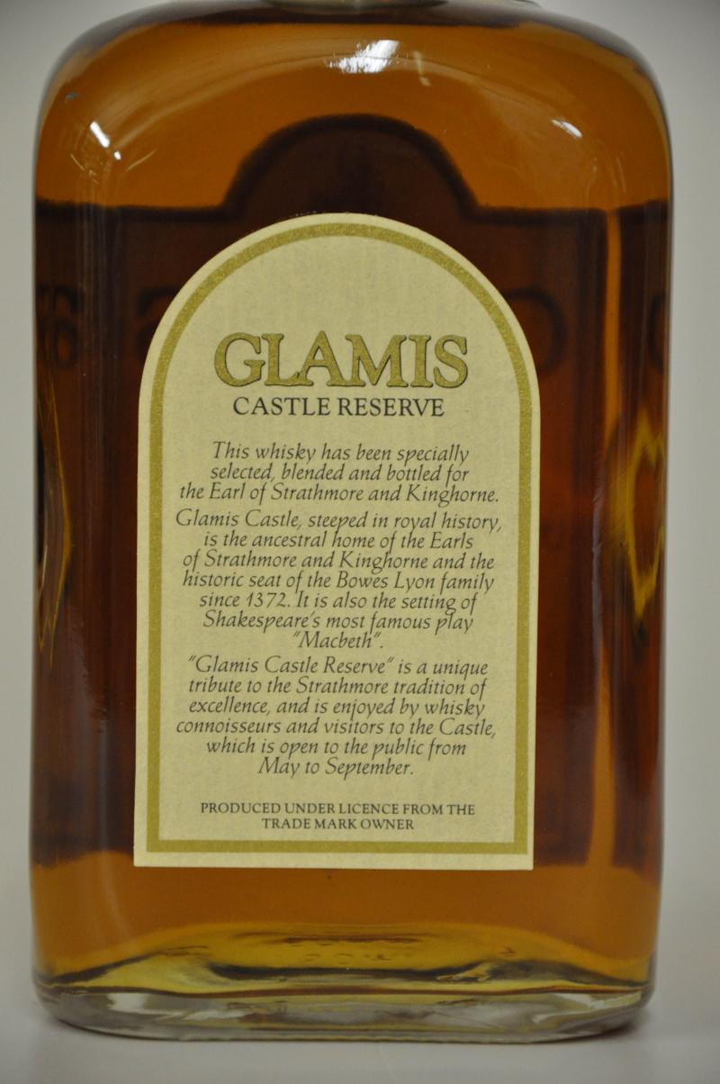 Glamis Castle 12 Year Old Reserve