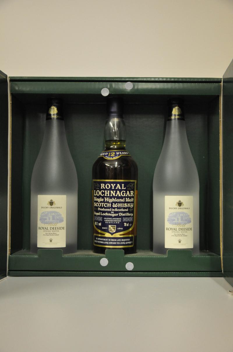 Ghilles Dram - Royal Lochnagar & Deeside Spring Water