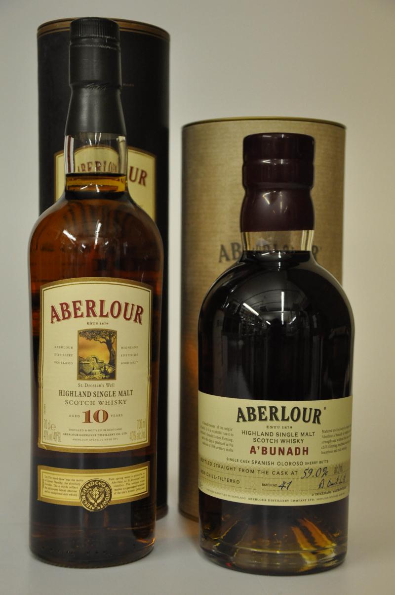 Aberlour A\'Bunadh & 10 Year Old