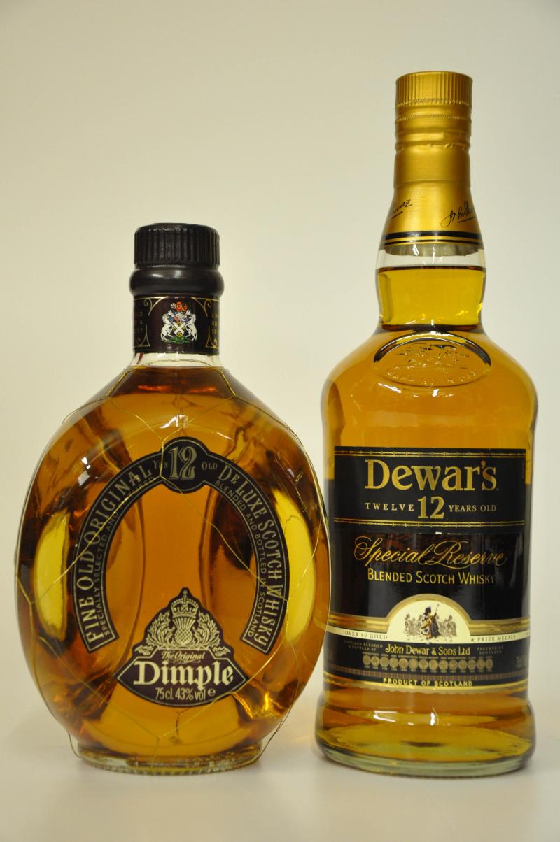 Dewar\'s 12 Year Old & Dimple 12 Year Old
