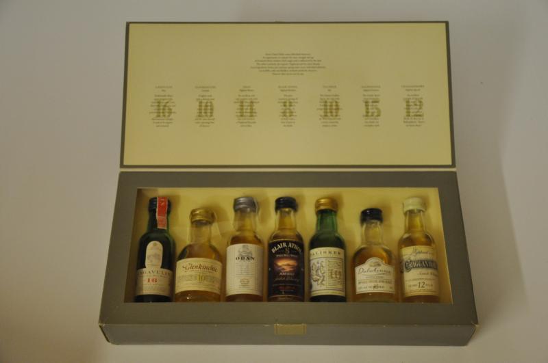 4 x Classic Malt Of Scotland Miniatures