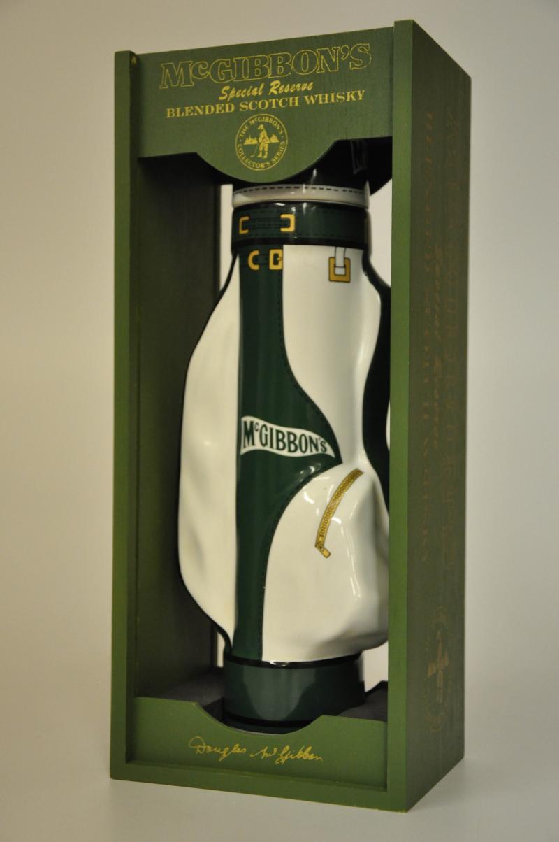 McGibbon's Ceramic Golf Bag Special Reserve Whisky - Whisky-Online