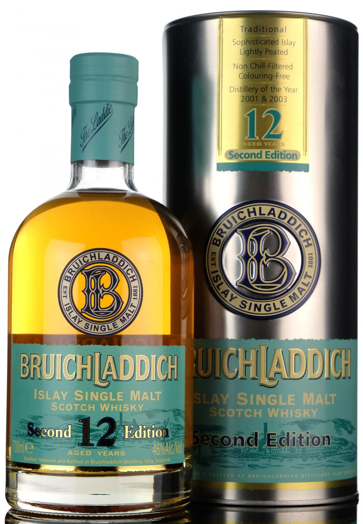 Bruichladdich 12 Year Old - Second Edition