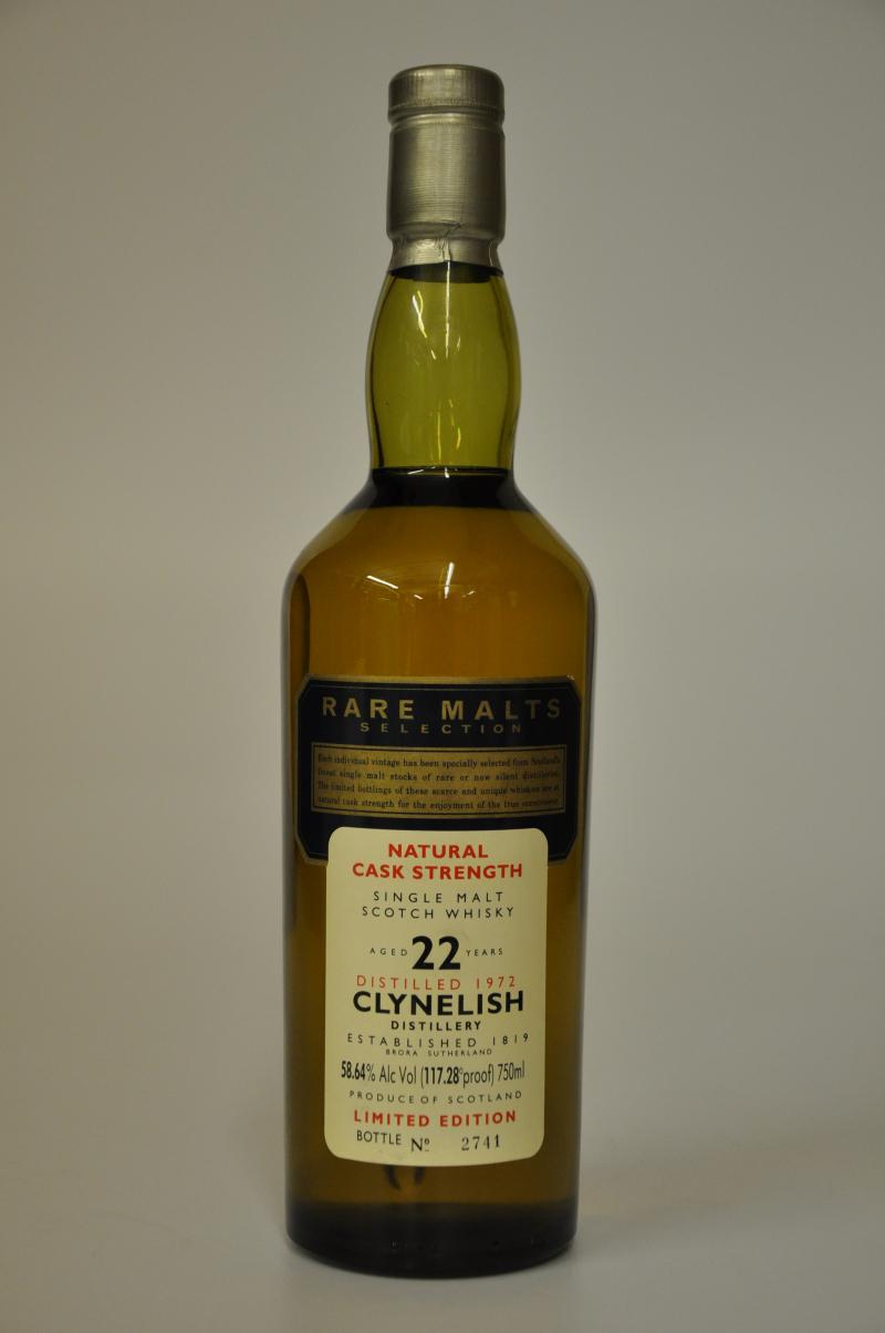 Clynelish 1972 - 22 Year Old - Rare Malts 58.64%