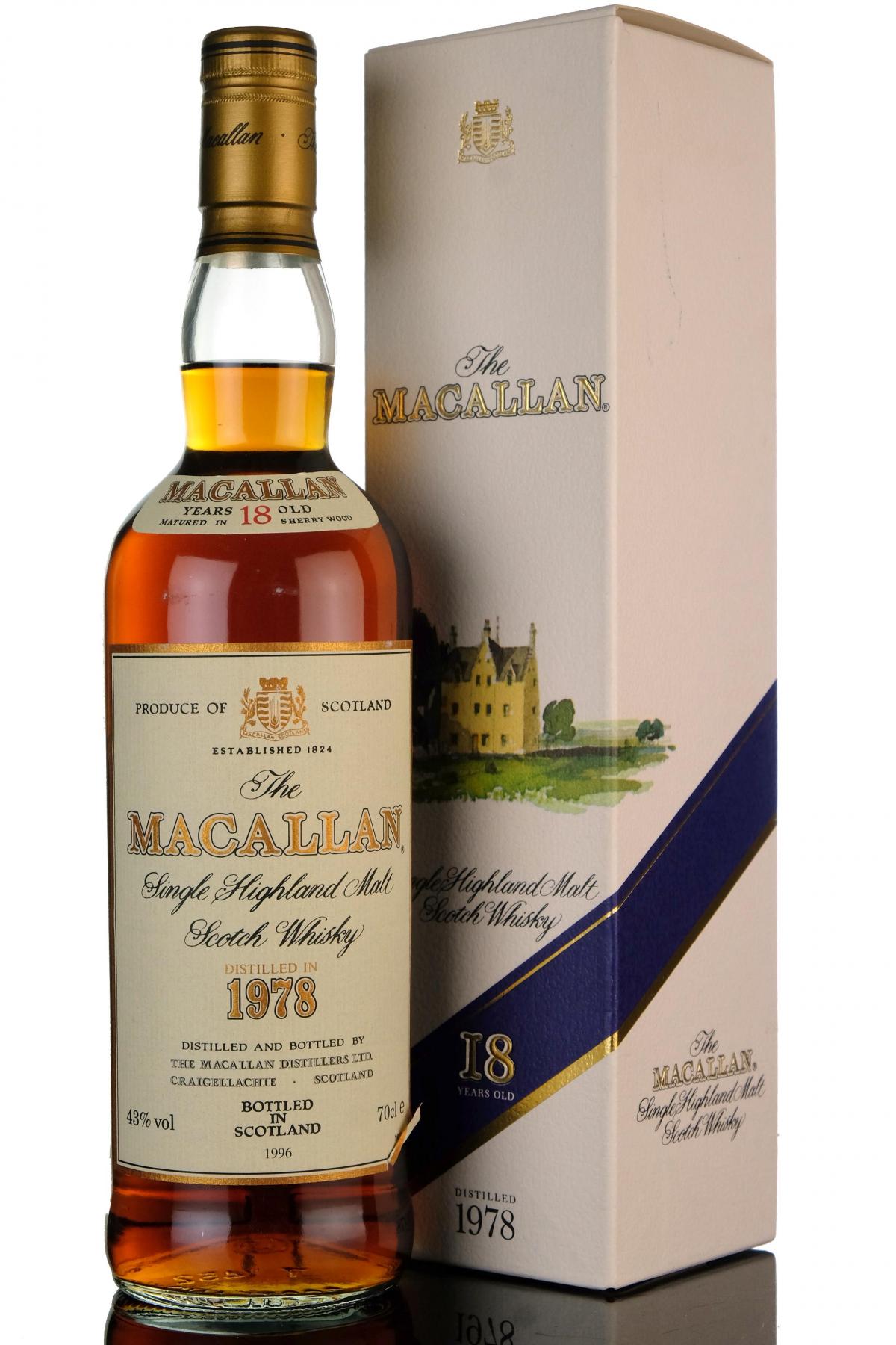 Macallan 1978-1996 - 18 Year Old