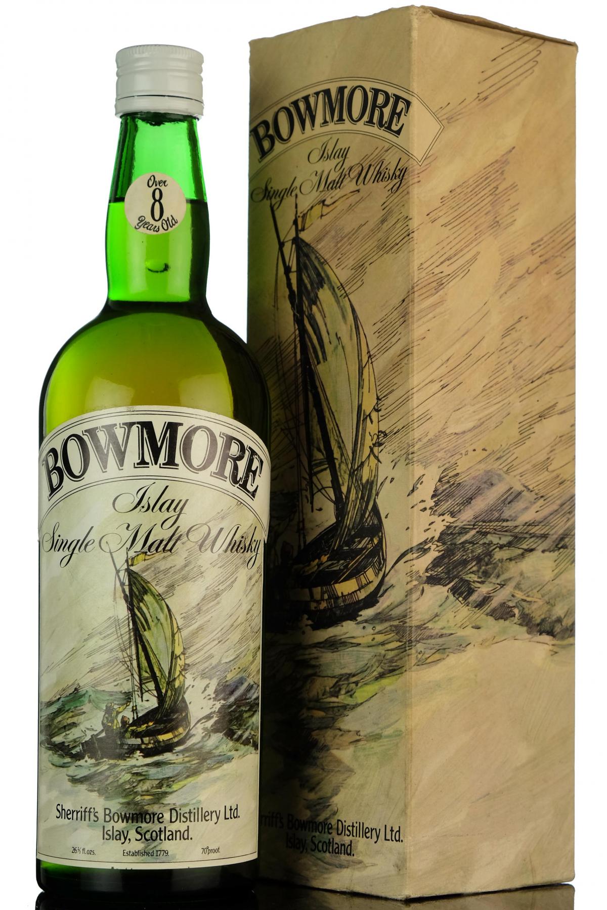 Sherriffs Bowmore 8 Year Old - Late 1960s