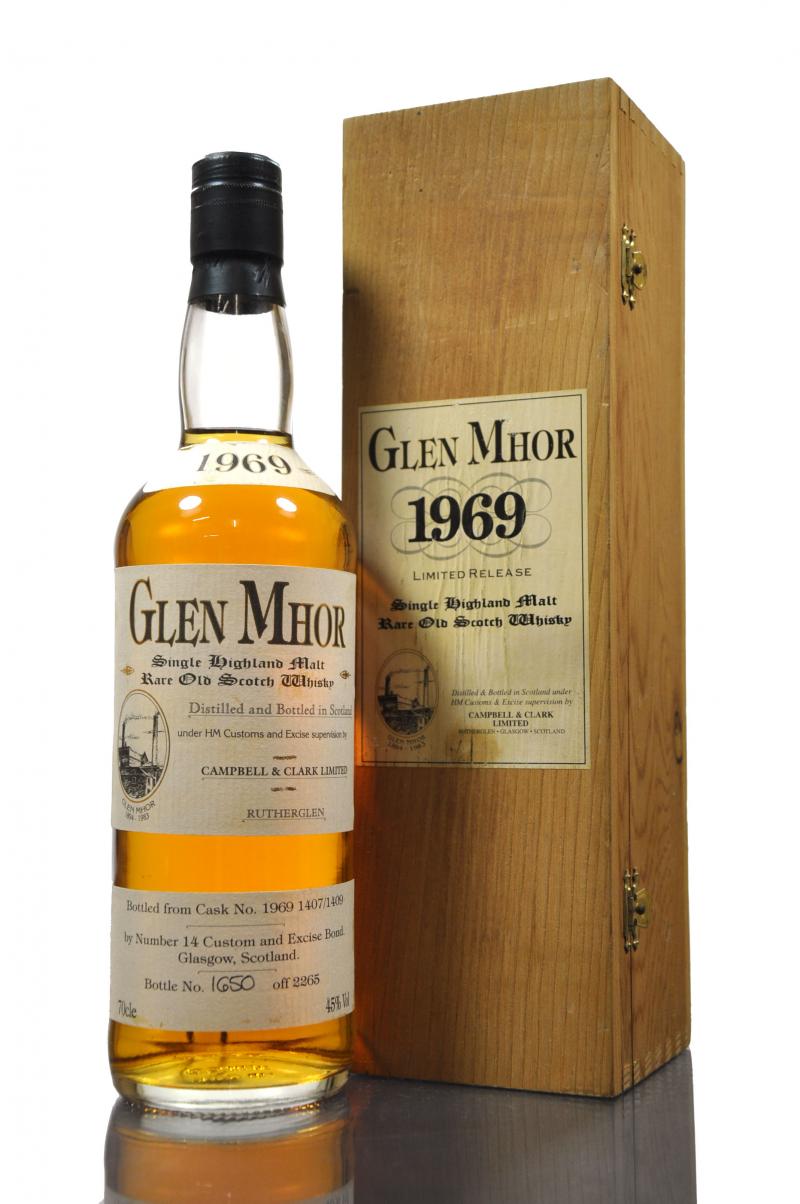 Glen Mhor 1969 - Campbell & Clark - Casks 1407/1409