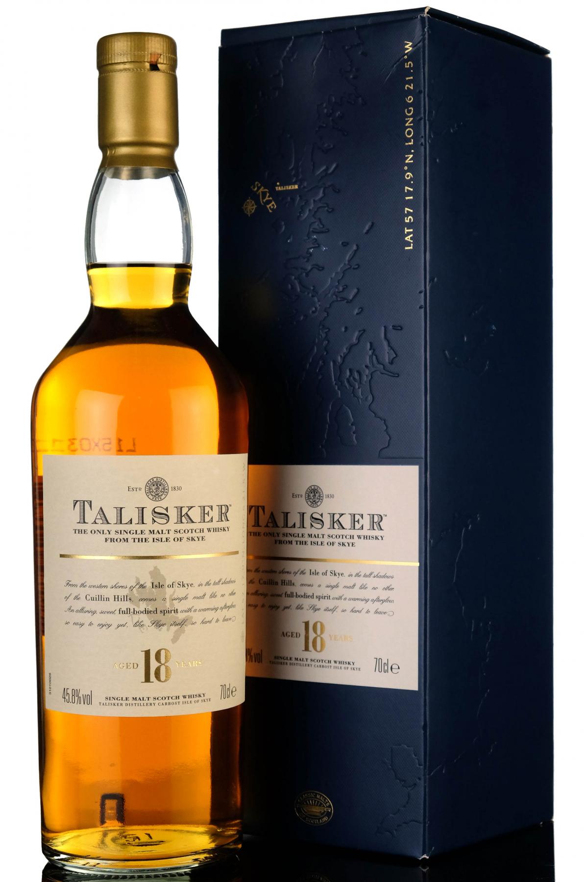 Talisker 18 Year Old