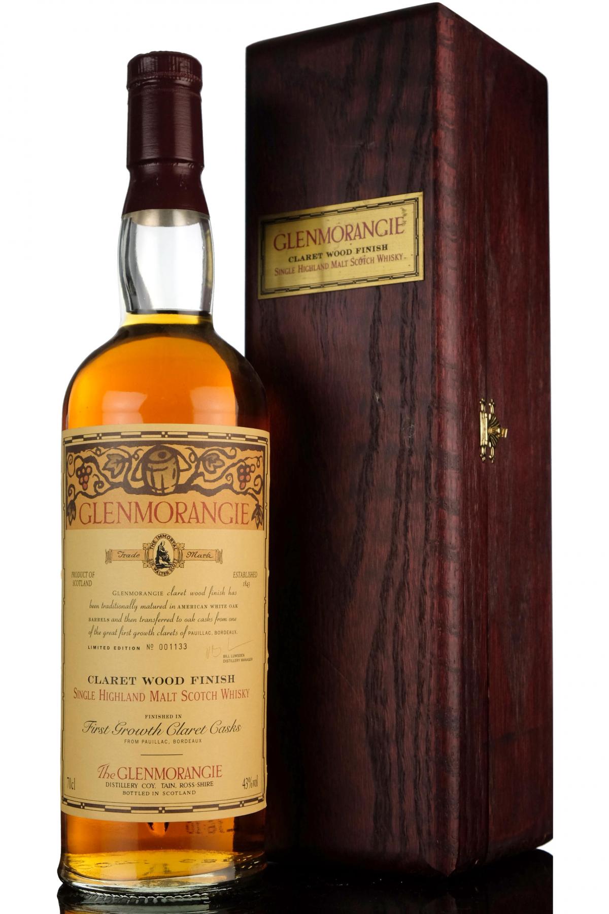 Glenmorangie Claret Wood Finish