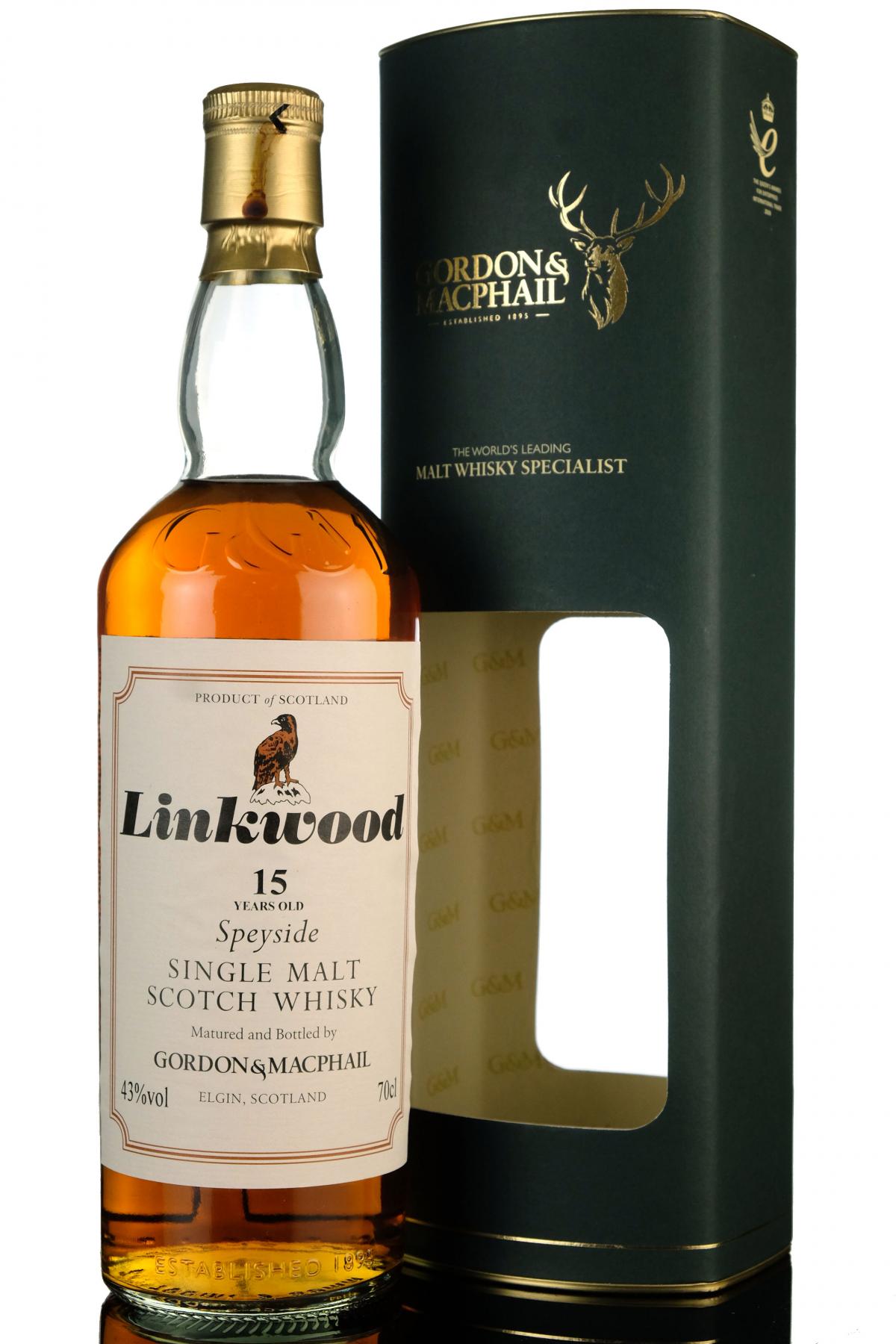 Linkwood 15 Year Old - Gordon & MacPhail