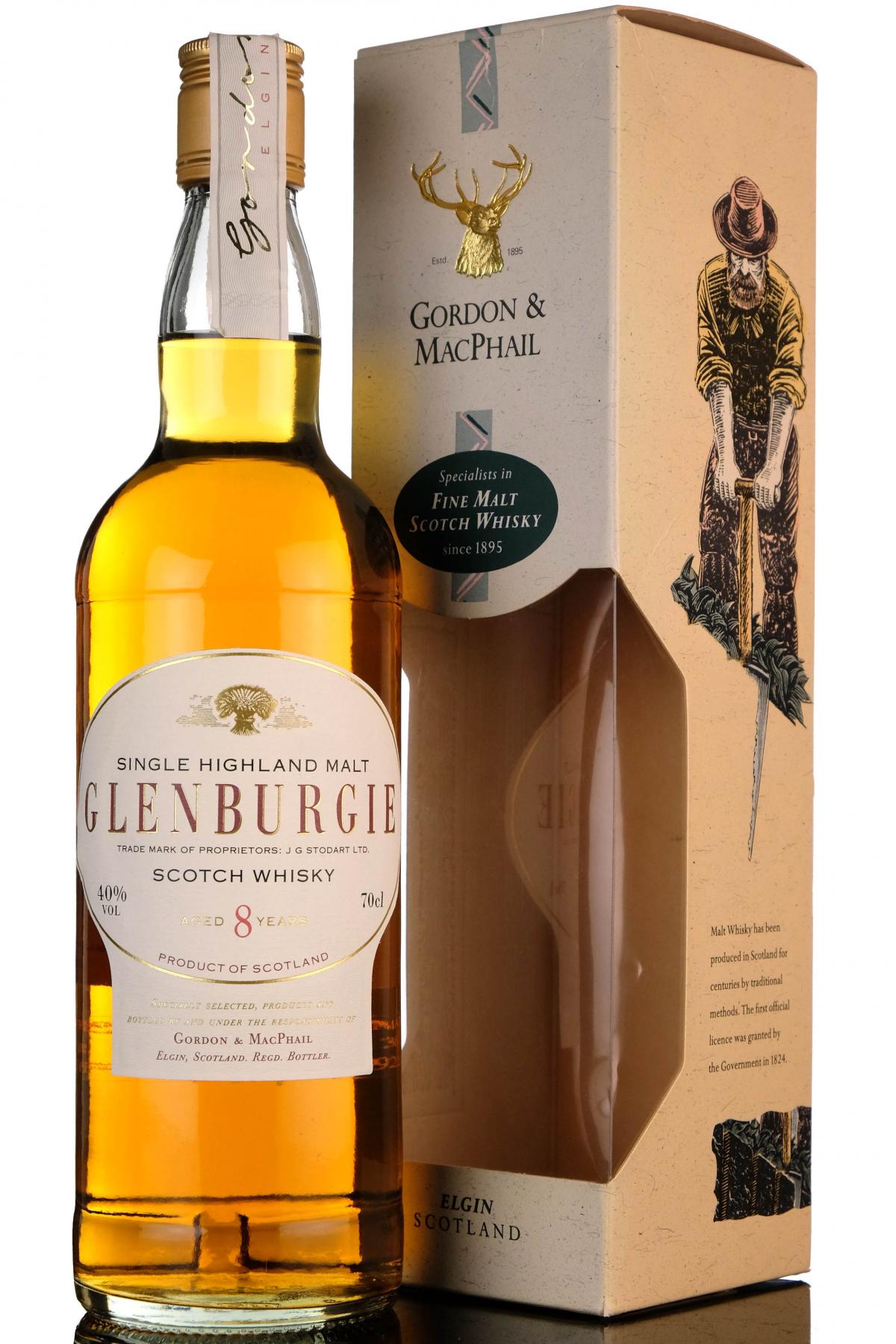 Glenburgie 8 Year Old - Gordon & MacPhail