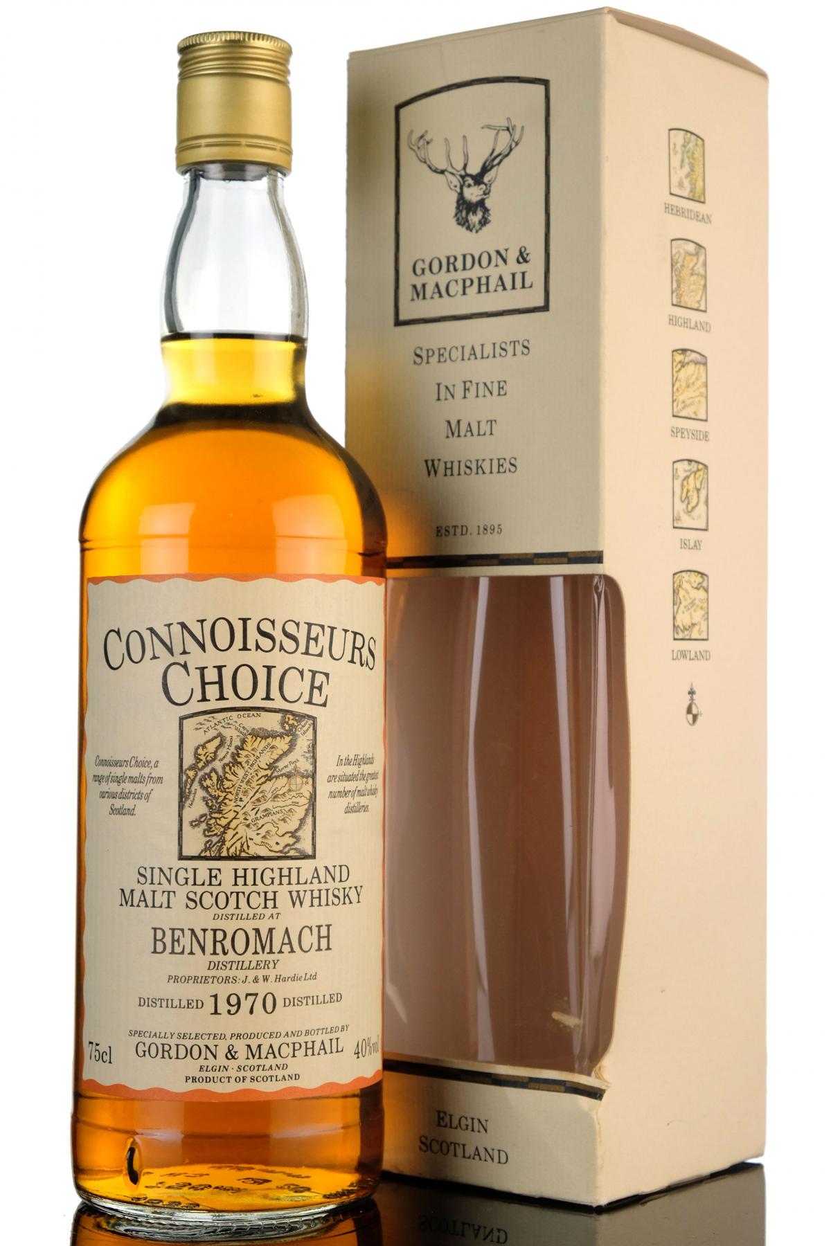 Benromach 1970 - Connoisseurs Choice - Circa 1990