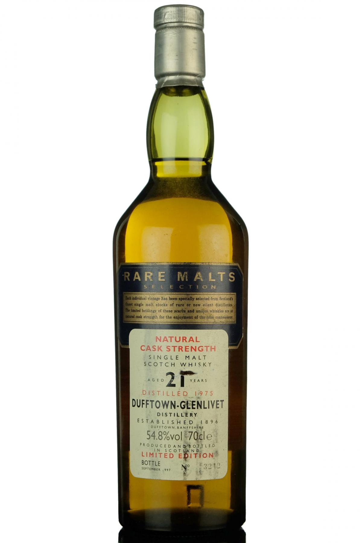 Dufftown-Glenlivet 1975-1997 - 21 Year Old - Rare Malts 54.8%