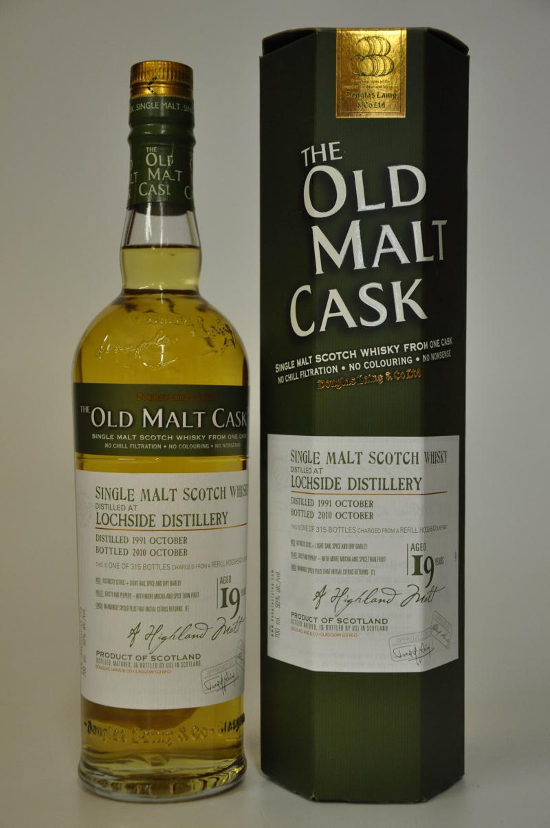 Lochside 1991-2010 - 19 Year Old - Douglas Laing - Old Malt Cask