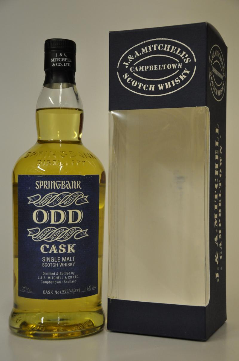 Springbank ODD CASK 1997 - Cask 1997/12/378.