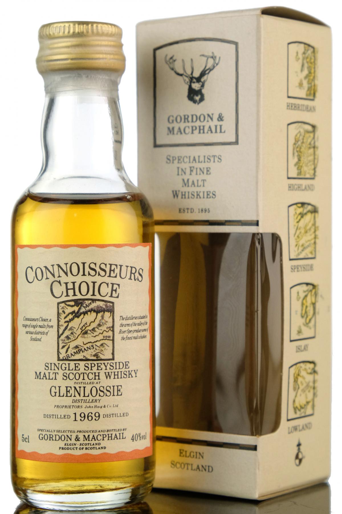 Glenlossie 1969 - Connoisseurs Choice Miniature