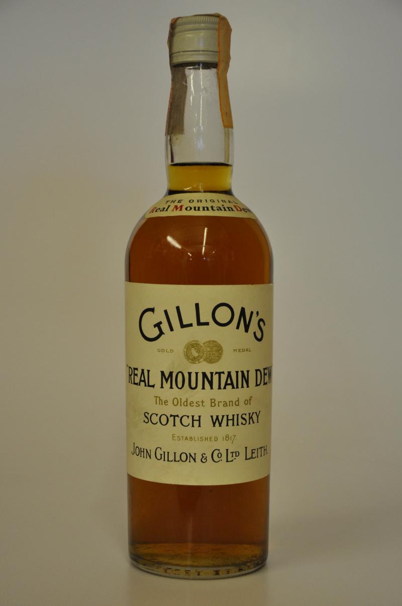 Gillon\'s Real Mountain Dew Blended Scotch Whisky