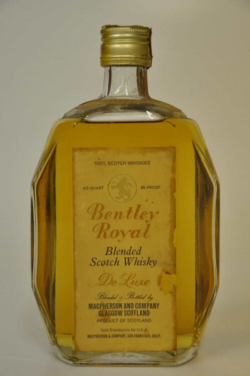 Bentley Royal De Luxe Scotch Whisky