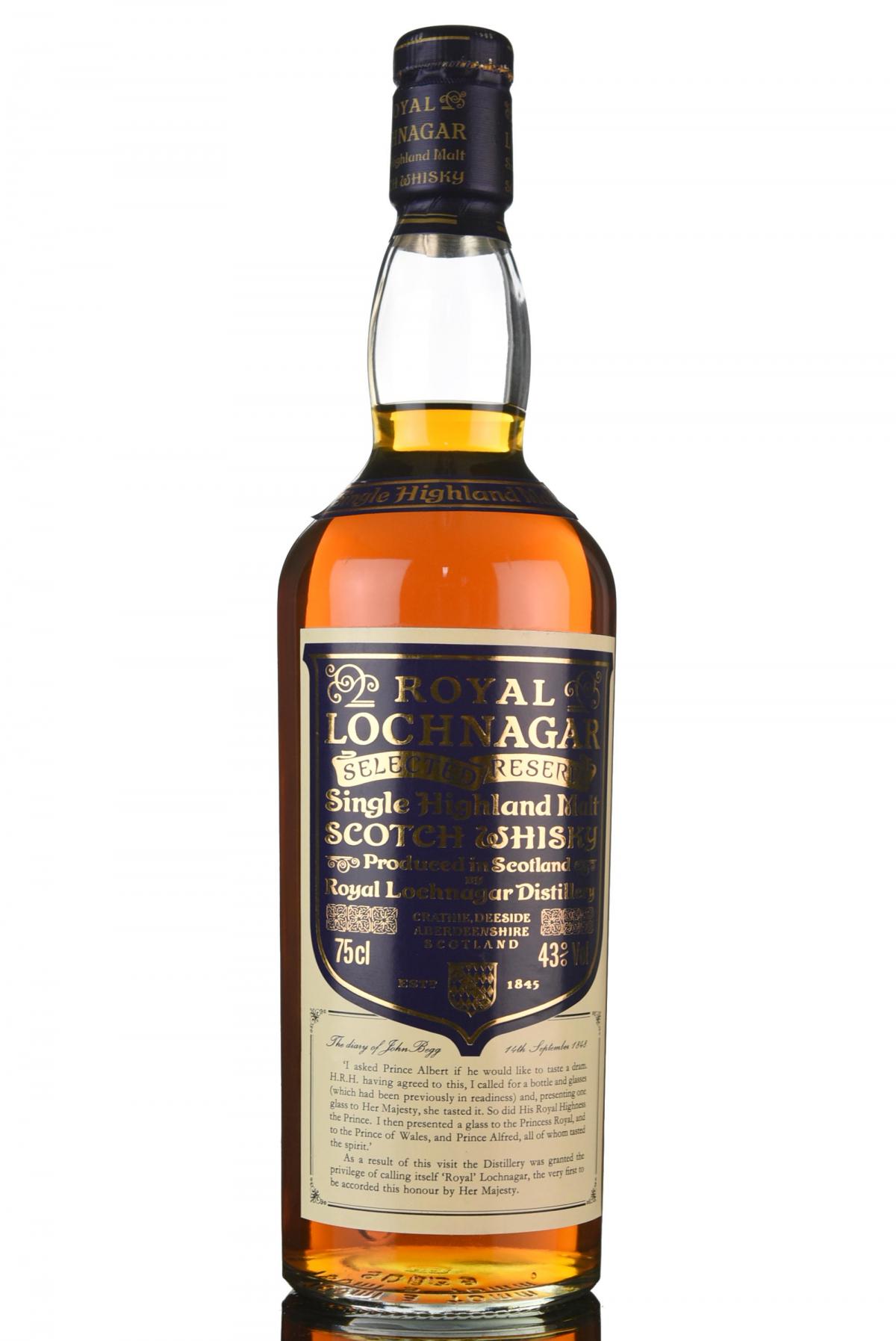 Royal Lochnagar Select Reserve