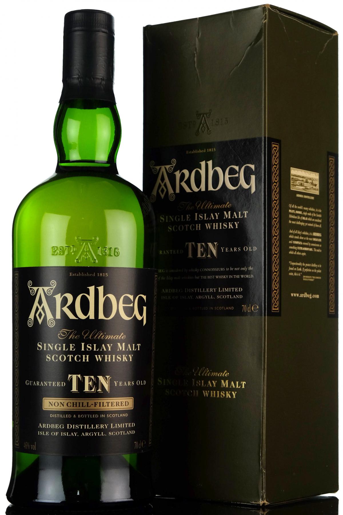 Ardbeg 10 Year Old - Early 2000s