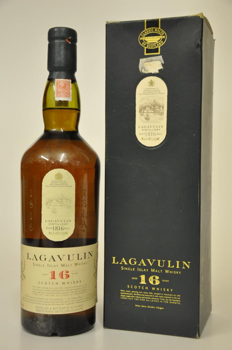 Lagavulin 16 Year Old - White Horse - 1990s