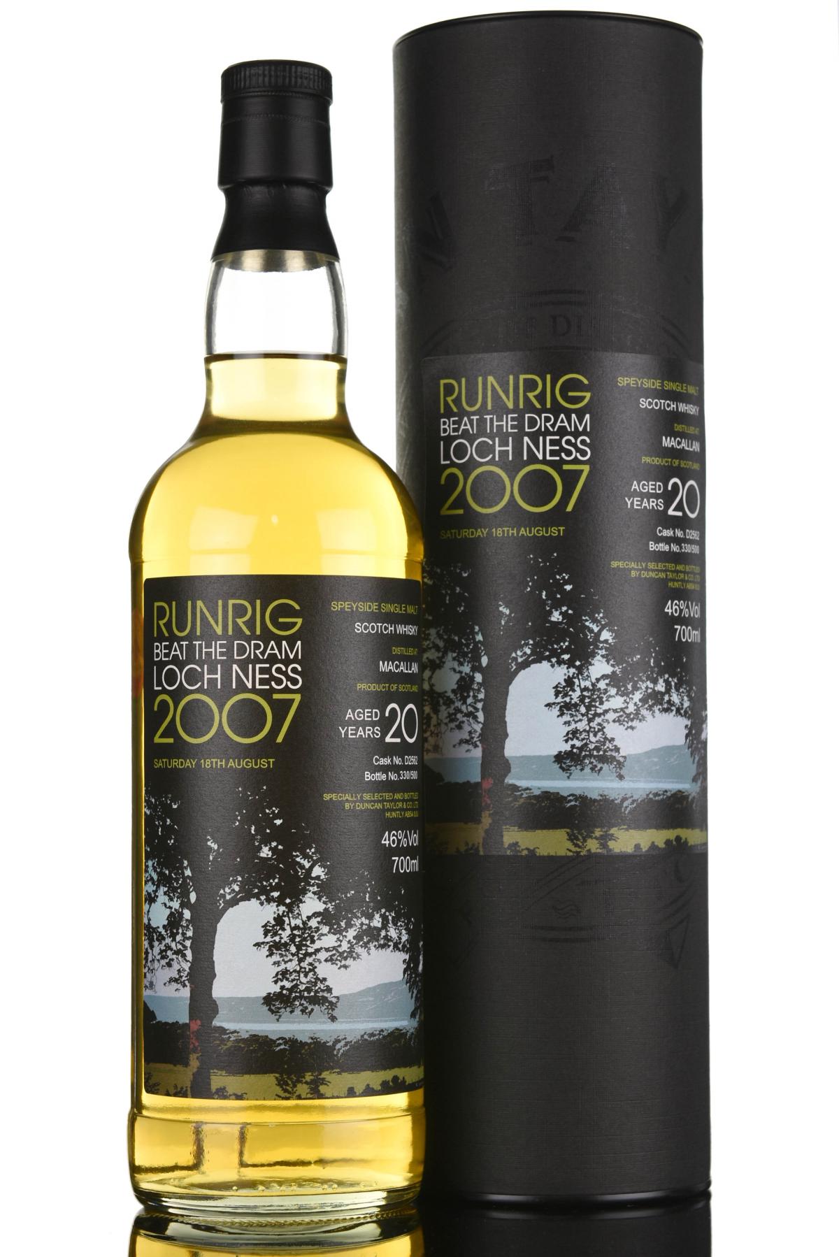 Macallan Runrig Beat The Dram Loch Ness 2007